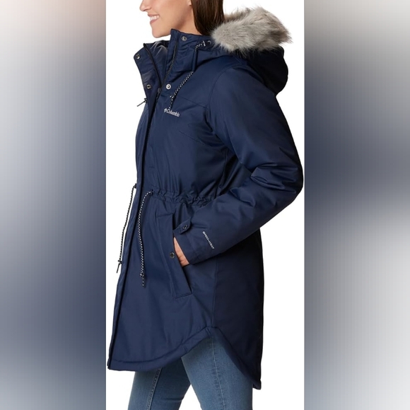 Women's Columbia Suttle Mountain Faux-Fur Trimmed Jacket - Picture 5 of 9